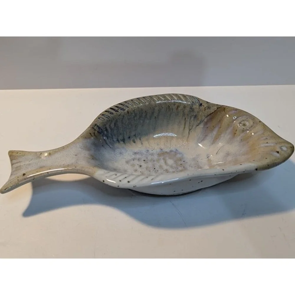 Nedza Signed Fish‎ Pottery